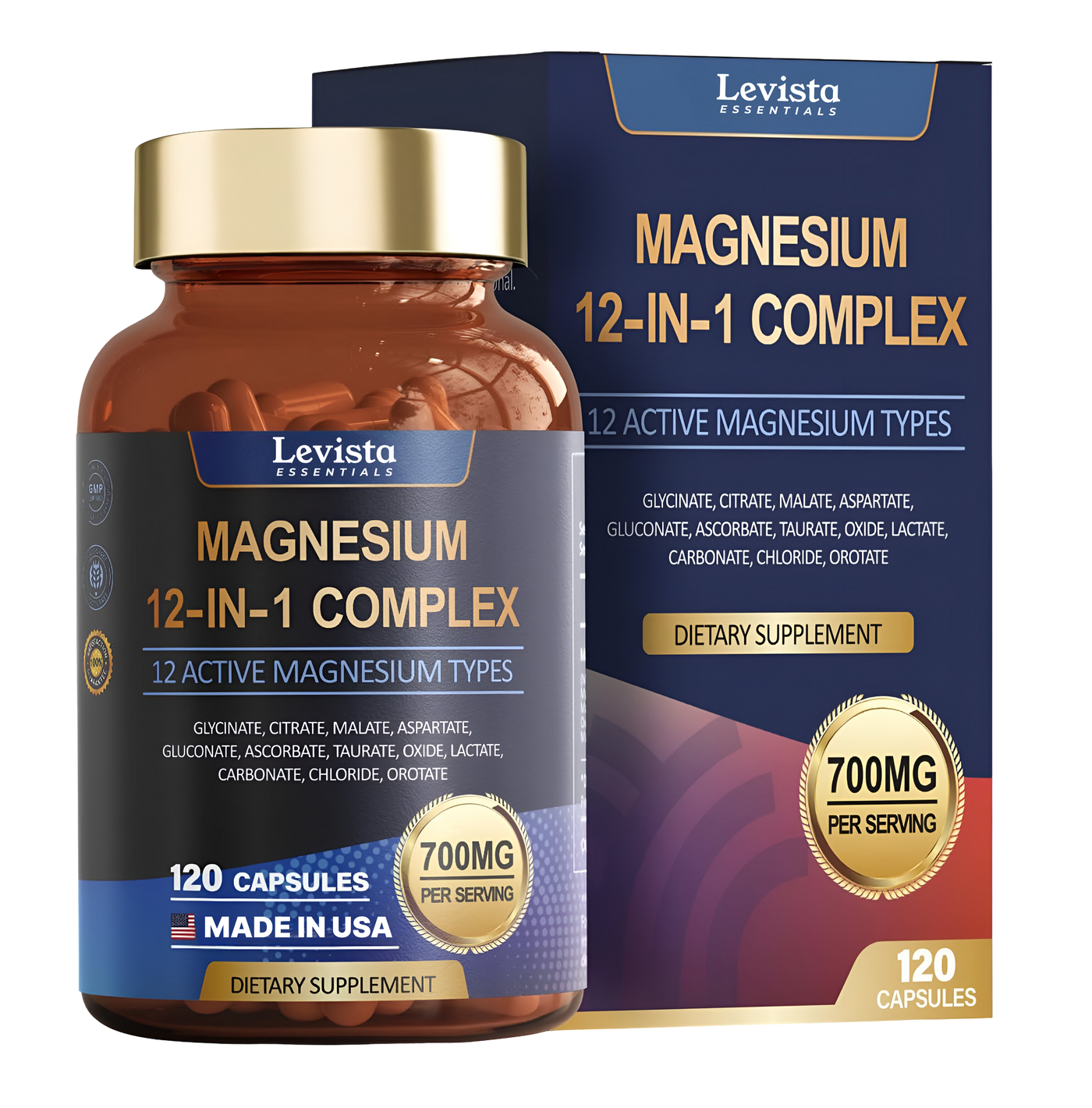 Levista Magnesium 12-in-1 Complex